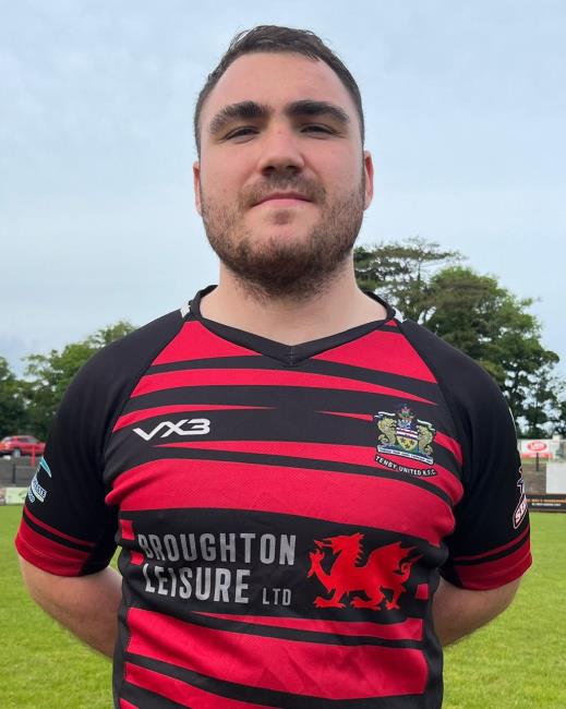 Dai Jones - the Tenby United scrum half had another good game